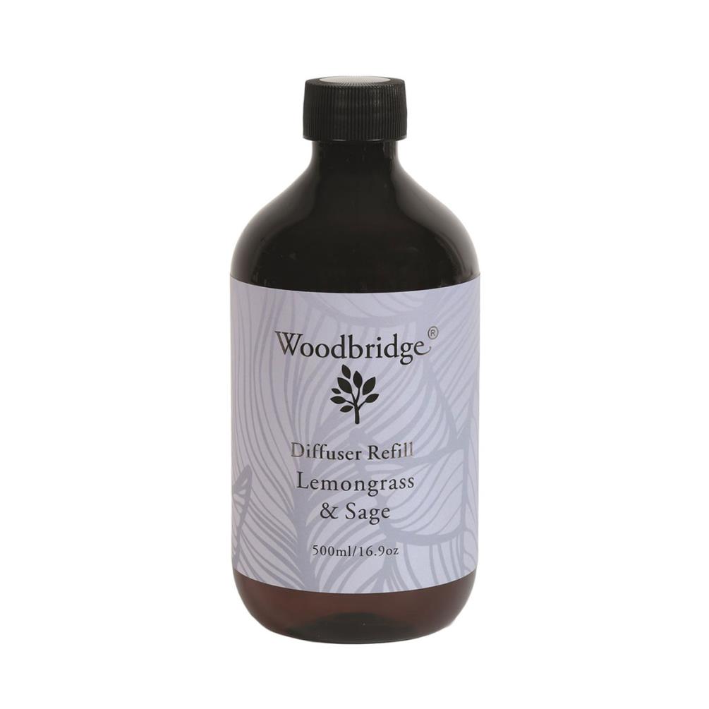 Woodbridge Lemongrass & Sage Reed Diffuser Liquid Refill 500ml £17.09